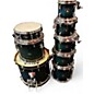 Used TAMA 8 Piece Silverstar Blue to Black Fade Drum Kit thumbnail