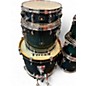 Used TAMA 8 Piece Silverstar Blue to Black Fade Drum Kit