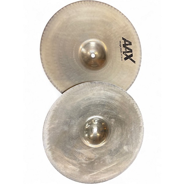 Used SABIAN 14in AAX Stage Hi Hat Pair Cymbal