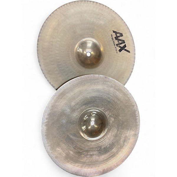 Used SABIAN 14in AAX Stage Hi Hat Pair Cymbal