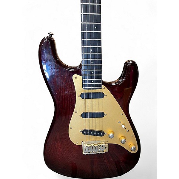 Used Tokai Mat 2001 MAT Burgandy Solid Body Electric Guitar