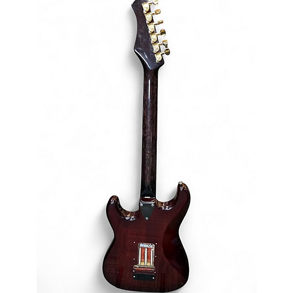 Used Tokai Mat 2001 MAT Burgandy Solid Body Electric Guitar