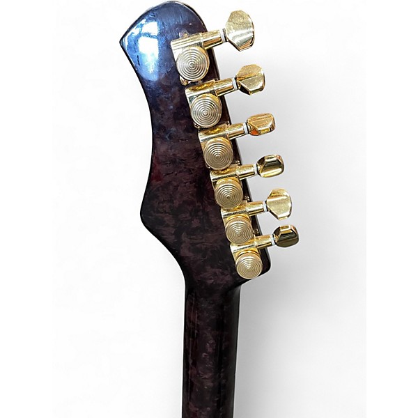 Used Tokai Mat 2001 MAT Burgandy Solid Body Electric Guitar