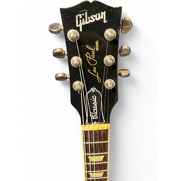 Used 2022 Gibson Les Paul Classic Honey Burst Solid Body Electric Guitar