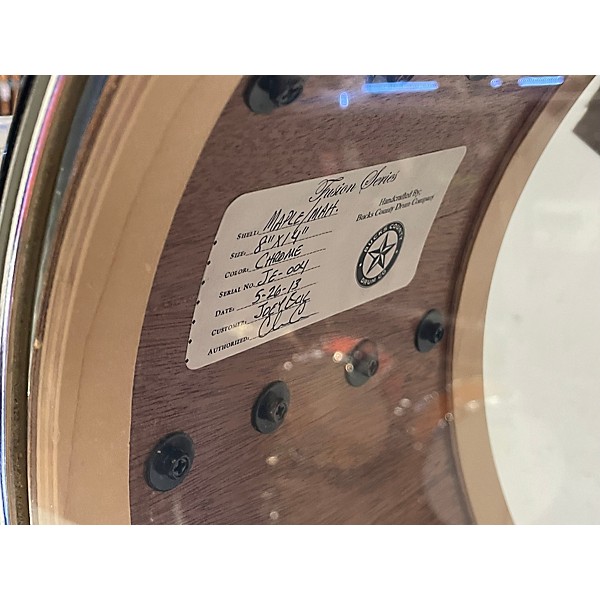 Used Bucks County Drum Co 14X8 FUSION SERIES CHROME Drum