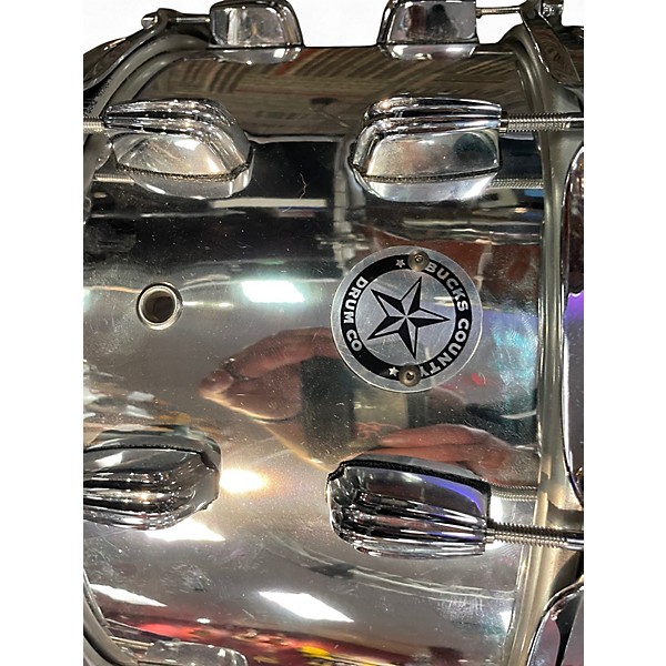 Used Bucks County Drum Co 14X8 FUSION SERIES CHROME Drum