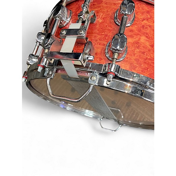 Used Mapex 14X6.5 ORION MAPLE DELUXE SNARE WOOD BURL Drum