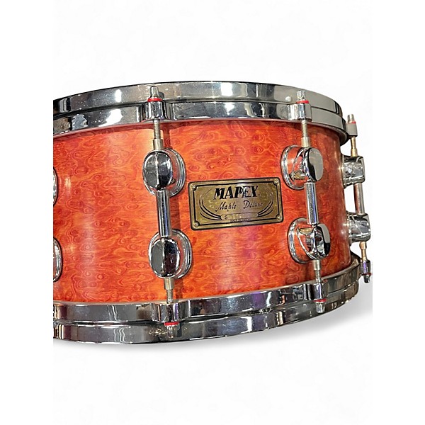 Used Mapex 14X6.5 ORION MAPLE DELUXE SNARE WOOD BURL Drum