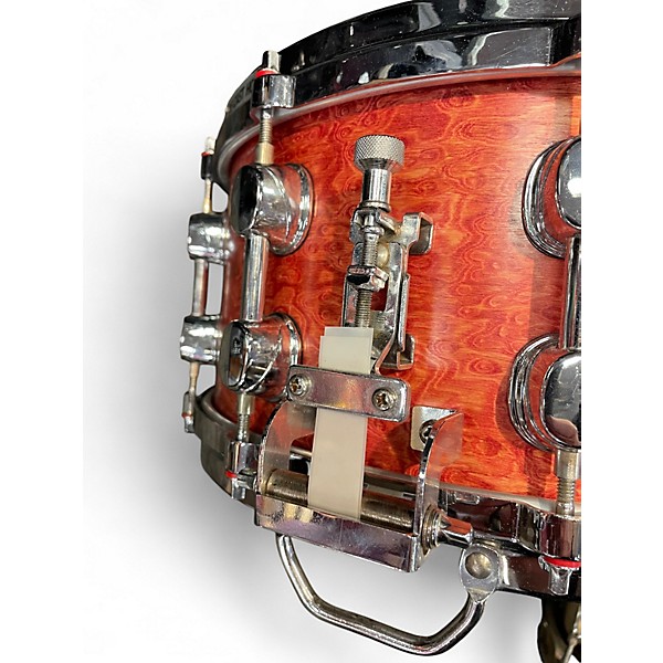 Used Mapex 14X6.5 ORION MAPLE DELUXE SNARE WOOD BURL Drum