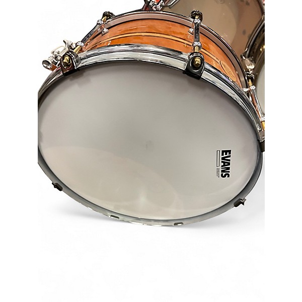 Used Hayward Drum Co 14X6.5 CUSTOM CHERRY SNARE Natural Drum