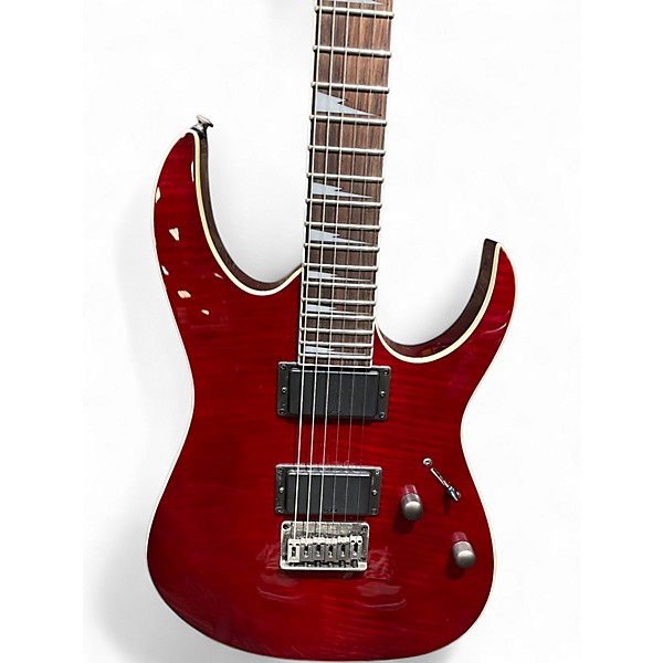 Used Ibanez RG3EXFM1 Red Solid Body Electric Guitar