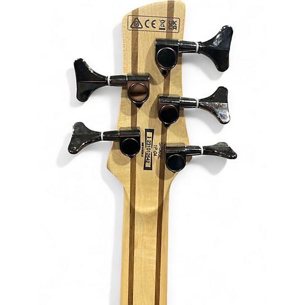 Used Ibanez SR305E Silver Sparkle Electric Bass Guitar