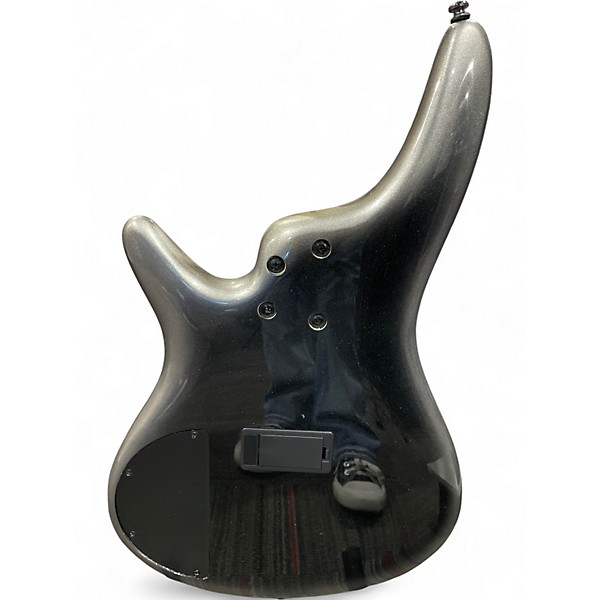 Used Ibanez SR305E Silver Sparkle Electric Bass Guitar