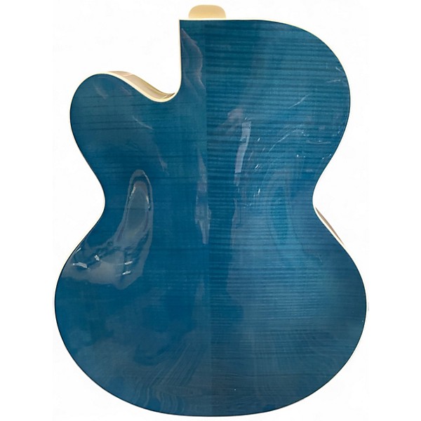 Used Gretsch Guitars G6120BSHR Brian Setzer Signature Hot Rod Harbor Blue Hollow Body Electric Guitar