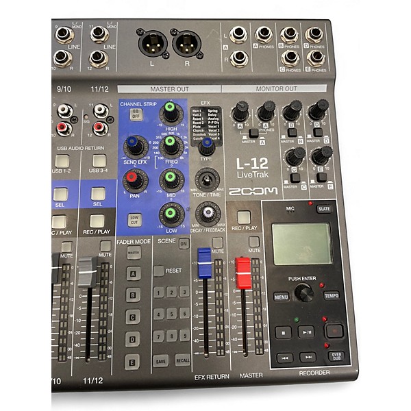 Used Zoom L12 Powered Mixer