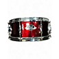Used Pearl 14X5 Export SNARE DRUMS DARK RED Drum