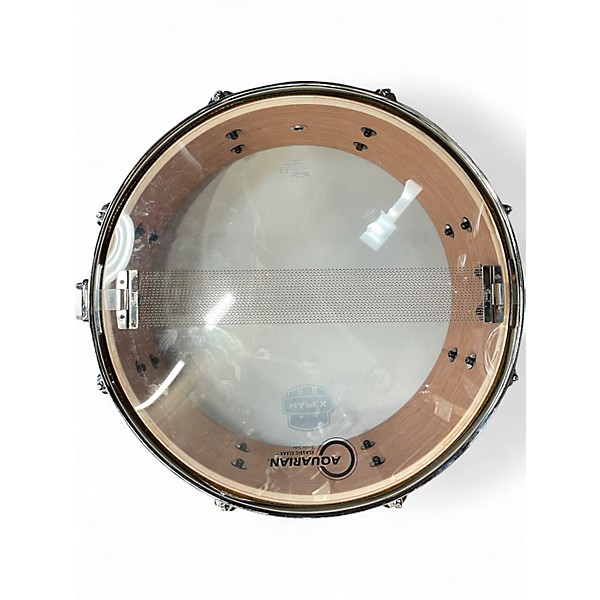 Used Pearl 14X5 Export SNARE DRUMS DARK RED Drum