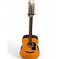 Used Washburn D 12S-12 Natural 12 String Acoustic Guitar thumbnail