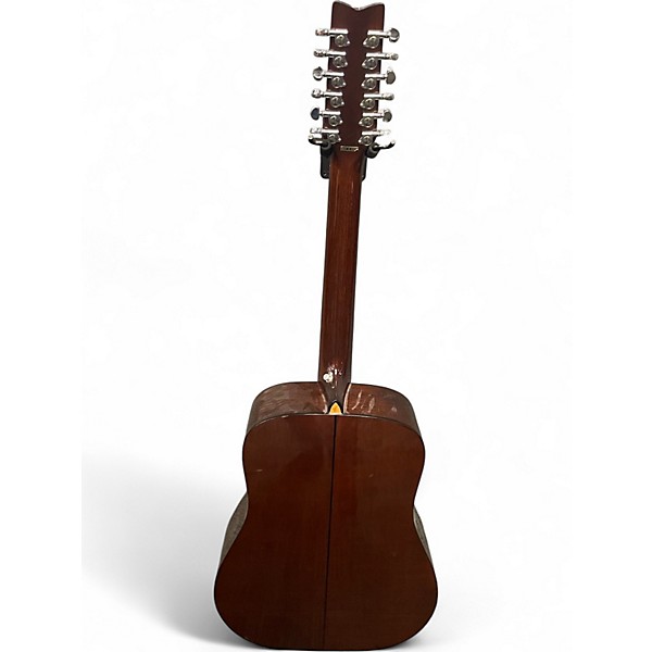 Used Washburn D 12S-12 Natural 12 String Acoustic Guitar