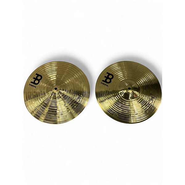 Used MEINL 13in HCS Hi Hat Pair Cymbal