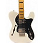 Used Squier Classic Vibe Telecaster Thinline Olympic White Hollow Body Electric Guitar