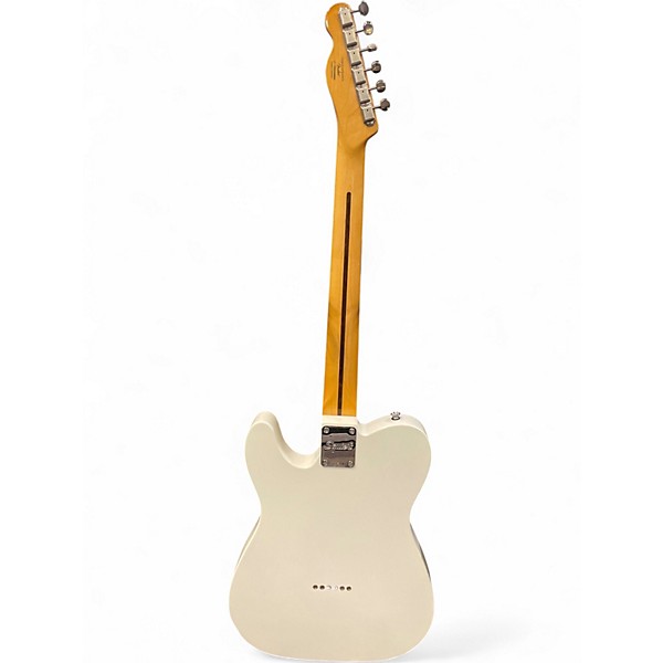 Used Squier Classic Vibe Telecaster Thinline Olympic White Hollow Body Electric Guitar