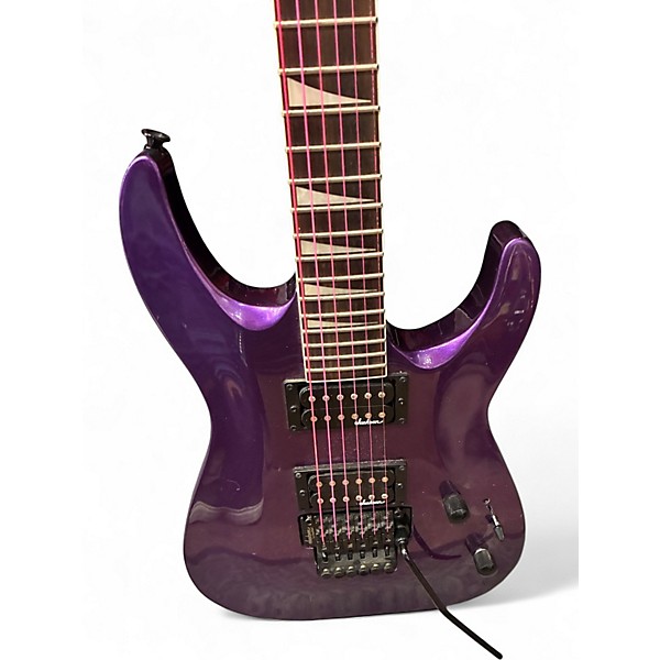 Used Jackson JS32 Dinky Purple Solid Body Electric Guitar