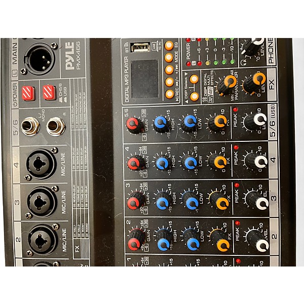 Used Pyle PMX466 Powered Mixer