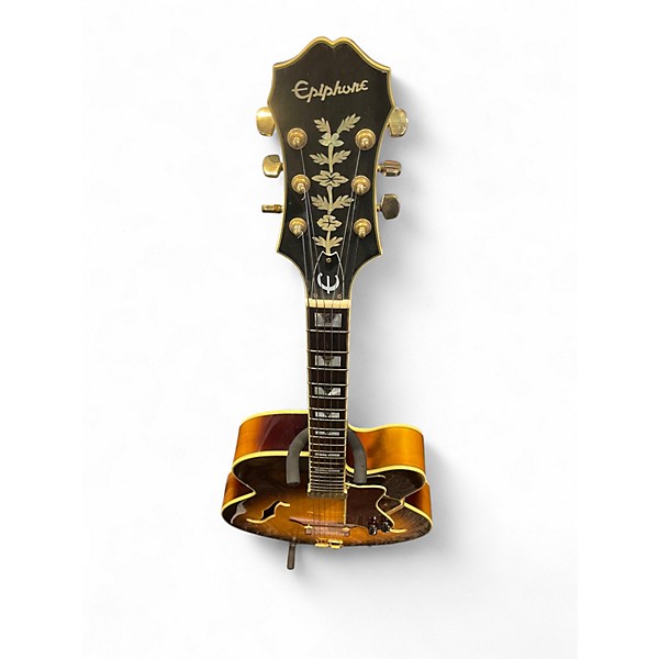 Used Epiphone Emperor Regent Antique Burst Hollow Body Electric Guitar