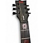 Used ESP LTD BB-600B Black and Silver Solid Body Electric Guitar
