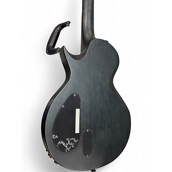 Used ESP LTD BB-600B Black and Silver Solid Body Electric Guitar