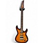 Used Ibanez sa160qm Amber Solid Body Electric Guitar thumbnail