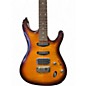 Used Ibanez sa160qm Amber Solid Body Electric Guitar