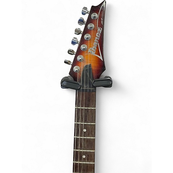 Used Ibanez sa160qm Amber Solid Body Electric Guitar