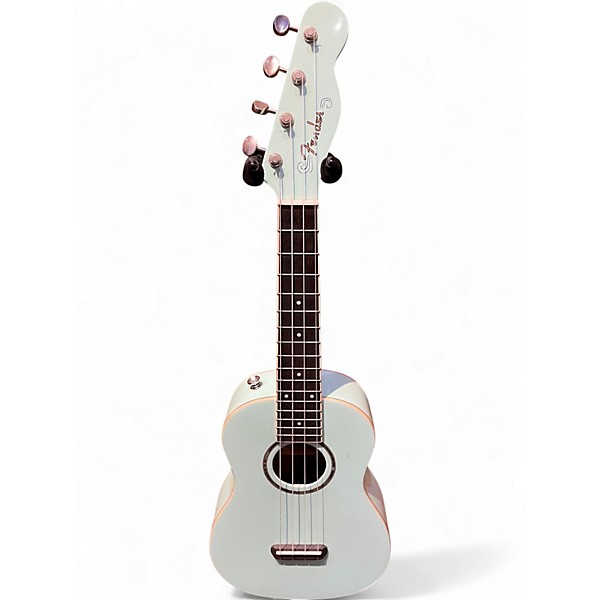 Used Fender ZUMA CONCERT Seafoam Green Ukulele