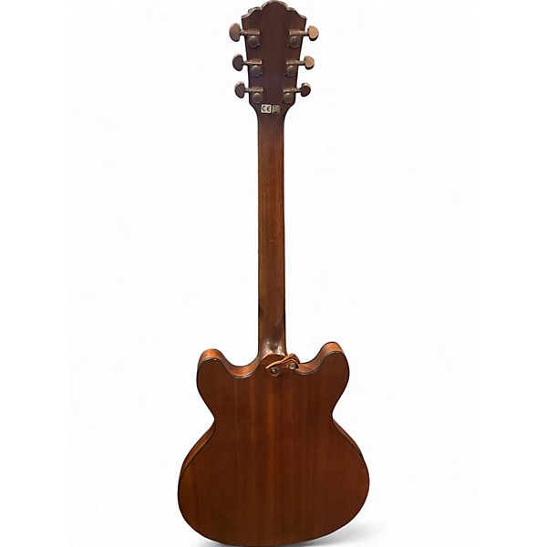 Used Washburn HB32DM Natural Hollow Body Electric Guitar