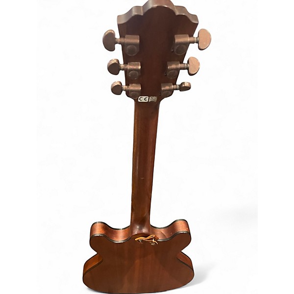 Used Washburn HB32DM Natural Hollow Body Electric Guitar