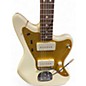 Used Squier J Mascis Jazzmaster Vintage White Solid Body Electric Guitar