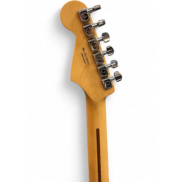 Used 2018 Fender American Elite Precision Bass Natural Gloss Electric Bass Guitar