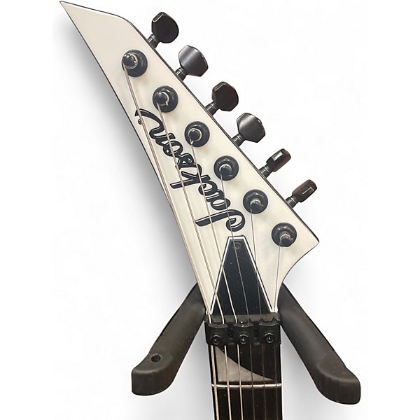 Used Jackson RR24M Randy Rhoads Snow White Solid Body Electric Guitar