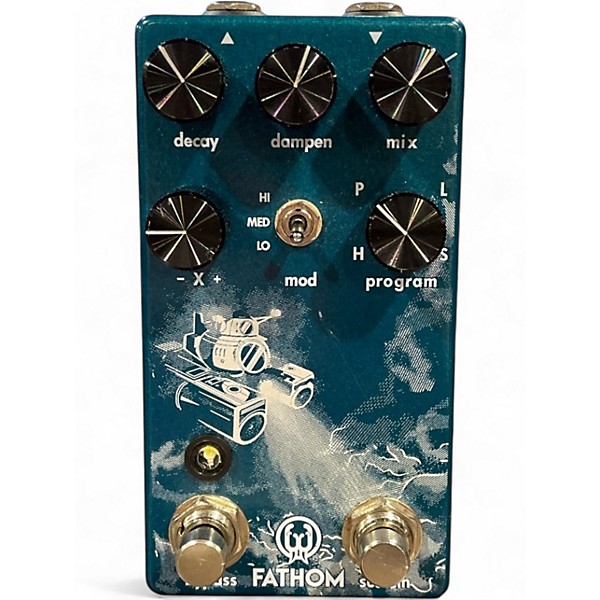 Used Walrus Audio Fathom Reverb Effect Pedal