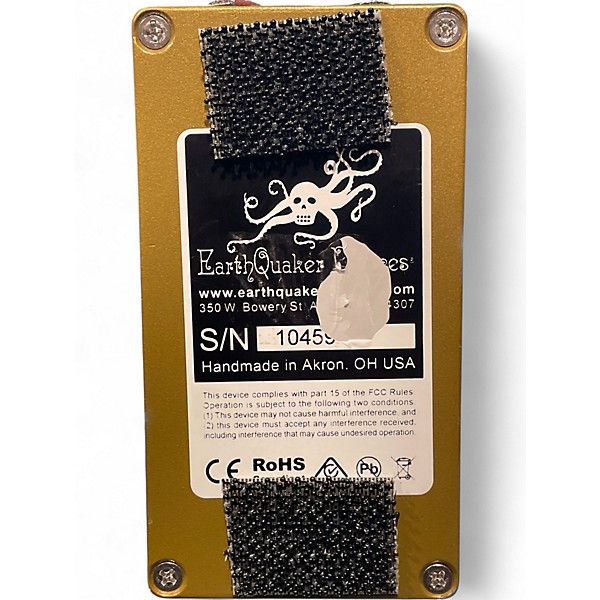 Used EarthQuaker Devices Hoof Germanium/Silicon Hybrid Fuzz Effect Pedal