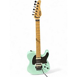 Used Schecter Guitar Research SVSS PT-FR Seafoam Green Solid Body Electric Guitar