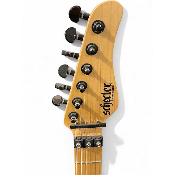 Used Schecter Guitar Research SVSS PT-FR Seafoam Green Solid Body Electric Guitar