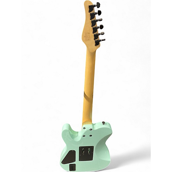 Used Schecter Guitar Research SVSS PT-FR Seafoam Green Solid Body Electric Guitar