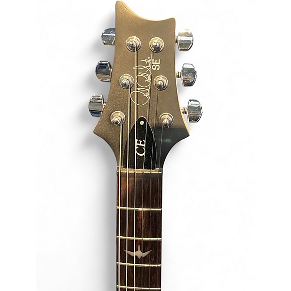 Used PRS SE CE24 Standard Satin metallic silver Solid Body Electric Guitar