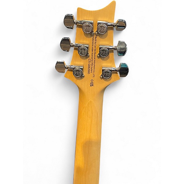 Used PRS SE CE24 Standard Satin metallic silver Solid Body Electric Guitar