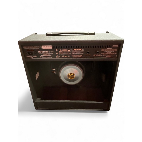 Used Fender Mustang LT50 50W 1x12 Guitar Combo Amp