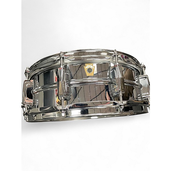 Used Ludwig 14X5.5 Supraphonic Snare Silver Drum