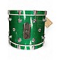 Used DW 5 Piece Maple Standard Green Sparkle Drum Kit